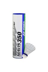 YONEX Maviis - 350 - M - Naylon Tüy Top 6'lı Beyaz