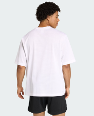 adidas Pl Es Mesh T Erkek T-Shirt Beyaz-KE4410