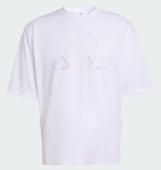 adidas Pl Es Mesh T Erkek T-Shirt Beyaz-KE4410
