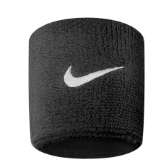 Nike Swoosh Wristbands 2 Unisex Siyah Antrenman Havlu Bileklik N.NN.04.010.OS