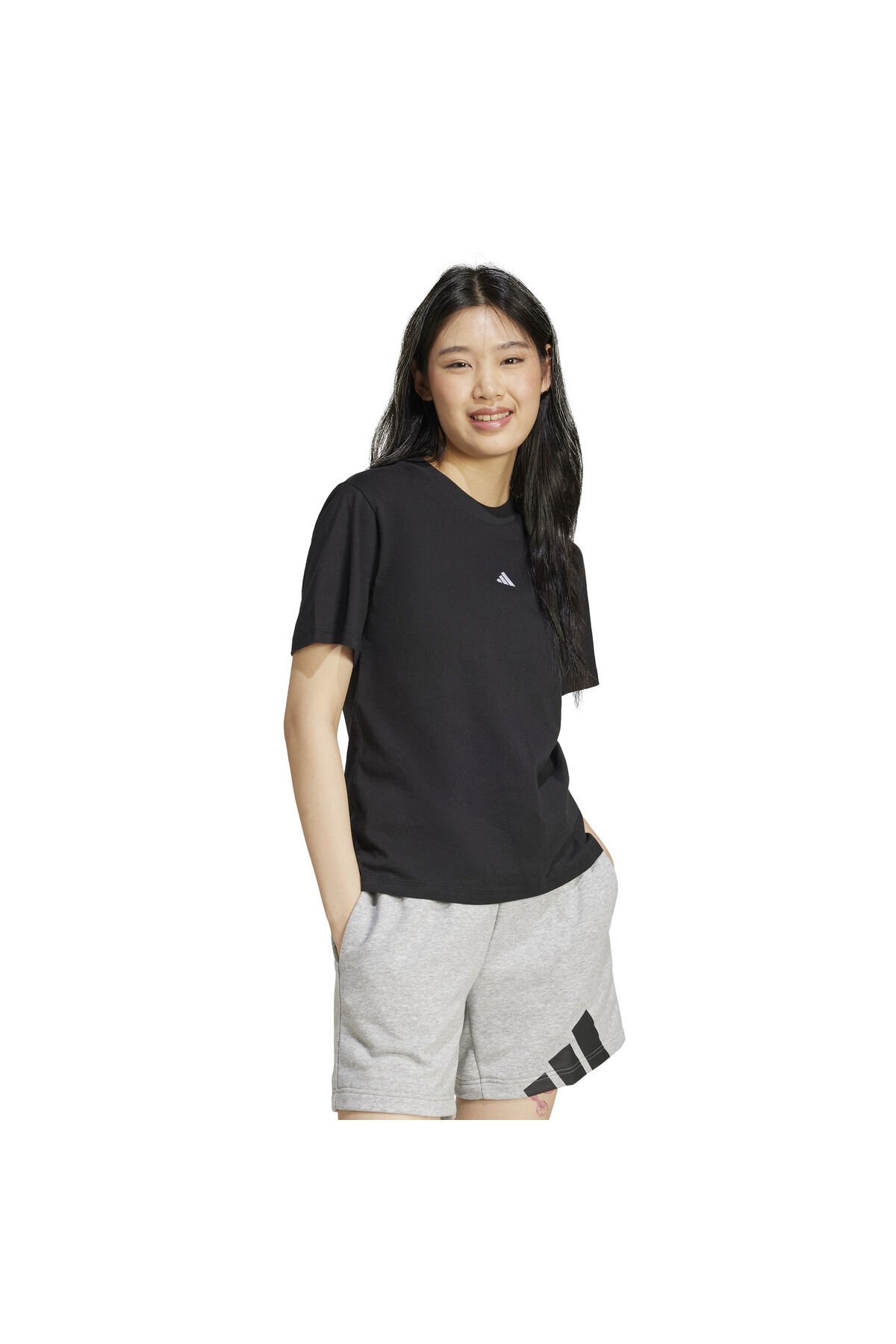 adidas Essentials Small Logo Cotton Tişört JC5943