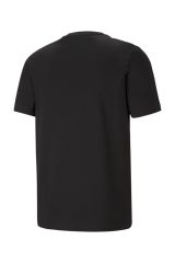 Puma Ess Logo Tee Erkek T-shirt Black 586666-01
