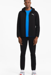 PUMA EVOSTRIPE TAM FERMUARLI KAPÜŞONLU ERKEK SWEATSHİRT 585812-01
