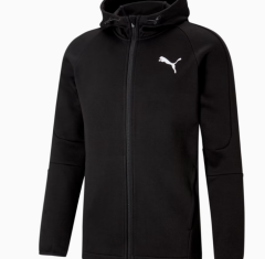 PUMA EVOSTRIPE TAM FERMUARLI KAPÜŞONLU ERKEK SWEATSHİRT 585812-01