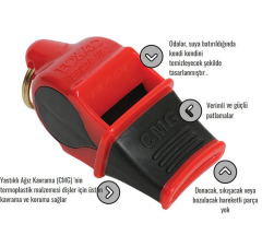 Fox 40  Sonik Blast CMG Düdük + Düdük İpi Beyaz 9203-0708