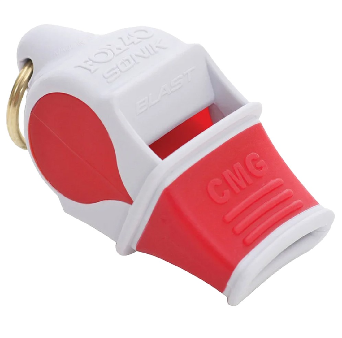Fox 40  Sonik Blast CMG Düdük + Düdük İpi Beyaz Kırmızı 9203-3008