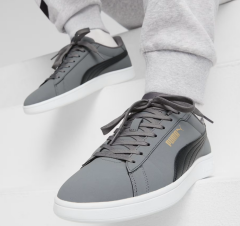 Puma Smash 3.0 Buck Erkek Gri Spor Ayakka 392336-02