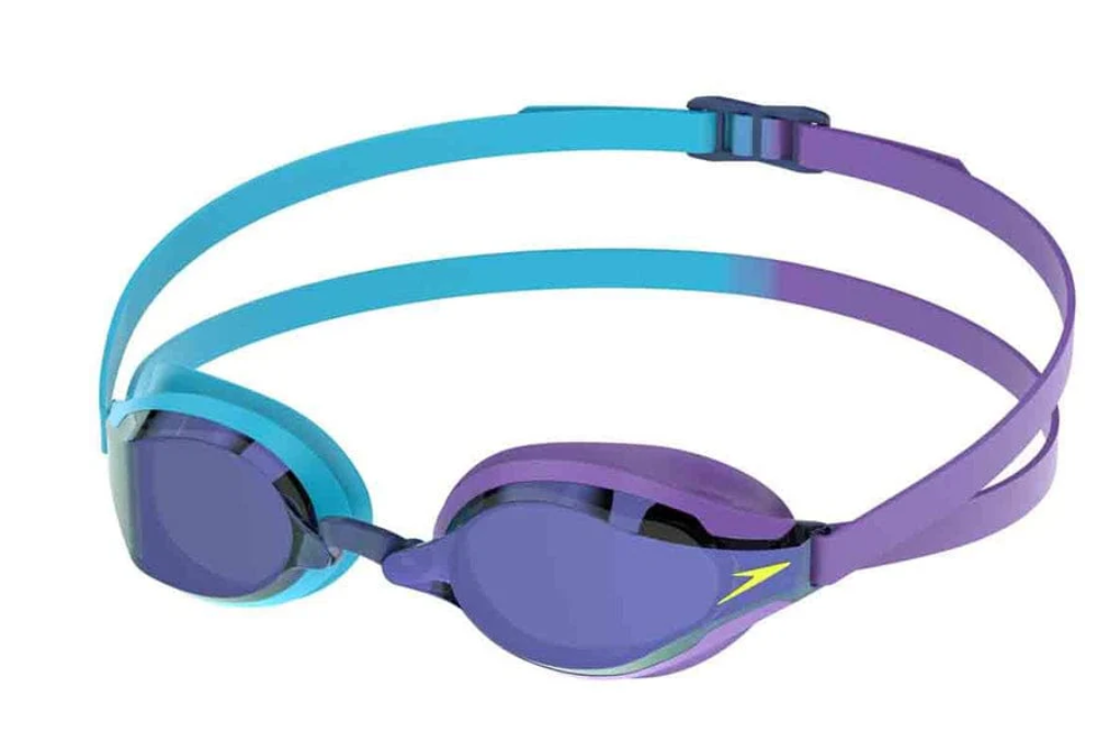 Speedo Fastskin Speedsocket 2.0 Aynalı Yüzme Gözlüğü Maya Mavisi-Galaksi Üzümü  8-10897003