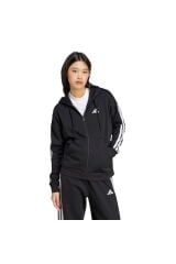 adidas Essentials 3-Stripes Full-Zip Polar Kapüşonlu Üst JE1283