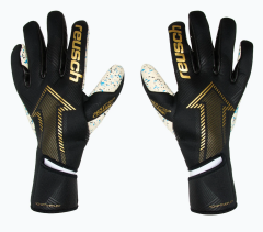 Reusch Fastgrip Fusion kaleci eldivenleri siyah/altın 5570900-7707