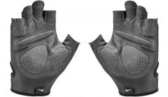 Nıke Men's Essentıal Fıtness Gloves L Black-anthracıte-whıte Erkek Ağırlık Eldiveni Siyah