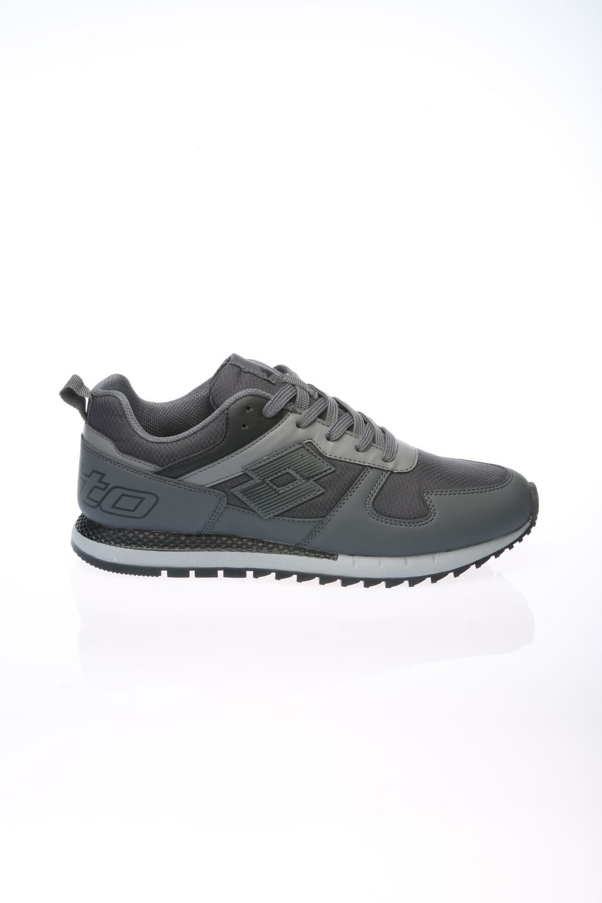 Lotto Runner Plus Pu – Erkek Gri Spor Ayakkabı – T2613