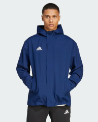 adidas ENT22 Aw Jkt Erkek Futbol  Mavi Antrenman Yağmurluk IK4011