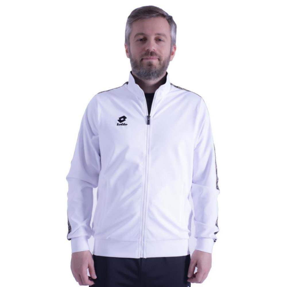 Lotto Beyaz Sweatshirt(fullzip)-athletıca Sweat Fz Camp Pl- R8950
