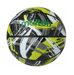 Molten Kauçuk Basketbol Siyah ve Sarı 7 Numara Basketbol Topu B7F1601