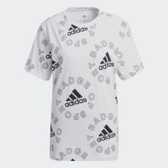 adidas ESSENTİALS LOGO ALLOVER BASKILI T-SHİRT HC9186