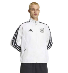 adidas Almanya Home Anthem Erkek Beyaz Dik Yaka Ceket JZ9339