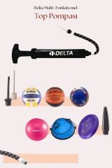 Delta Pro X Deluxe Kauçuk 5 Numara Basketbol Topu + Top Pompası