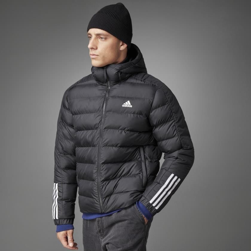 adidas Itavic 3-Stripes  Midweiht Kapüşonlu  Mont GT1674