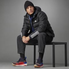 adidas Itavic 3-Stripes  Midweiht Kapüşonlu  Mont GT1674