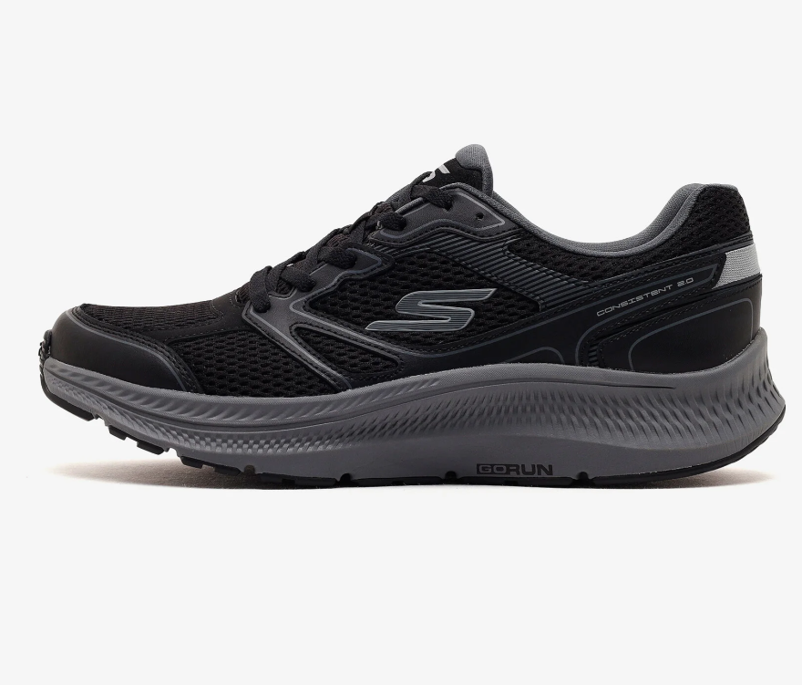 Skechers Go Run Consistent 2.0 Erkek Siyah Koşu Ayakkabısı 220861TK BKCC