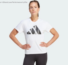 adidas Run It Brand Love Tee Kadın T-Shirt IL4744