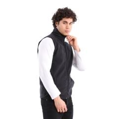 Raru Erkek Polar Yelek VARIAN SİYAH RYPB101-005