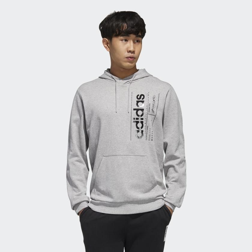 adidas BRILLIANT BASICS HOODED SWEATSHIRT FM6091