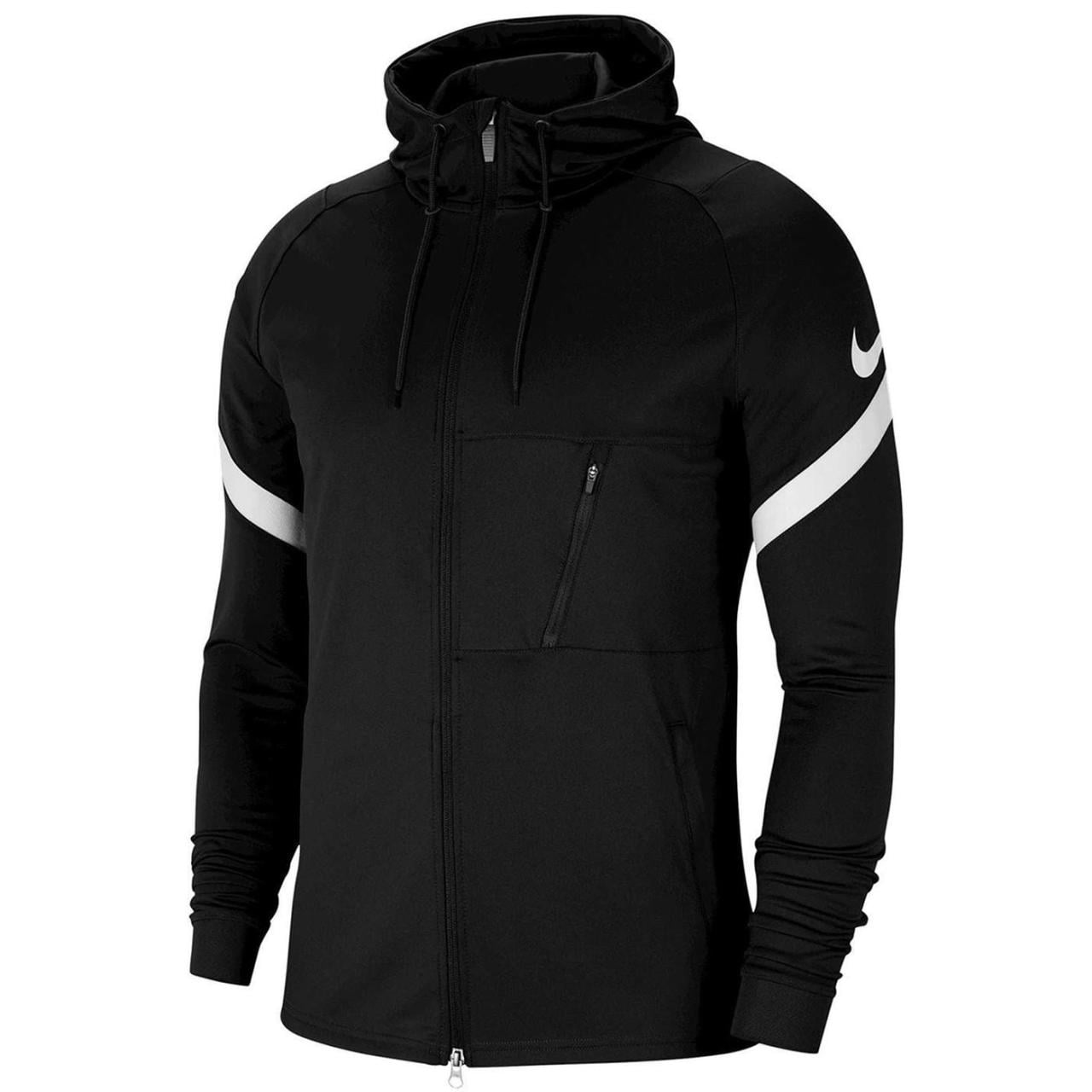 Nike M Nk Df Strke21 Fz Hd Jkt Erkek Siyah Futbol Ceket CW5865-010