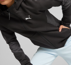 PUMA EVOSTRIPE KADIN FERMUARLI KAPÜŞONLU SWEATSHİRT  676073-01