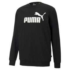 PUMA ESS BİG LOGO ERKEK SİYAH SWEATSHİRT 586680-01