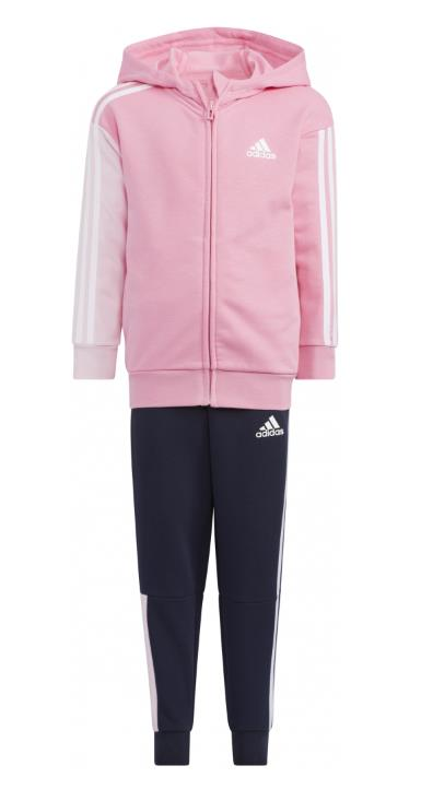Adidas Çocuk Eşofmanı Lk 3s Ft Set Siyah Pembe HM9679