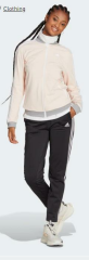 adidas Essntıals 3-Strıpes Trcak Suıt Kadın Eşofman Takımı HR4912