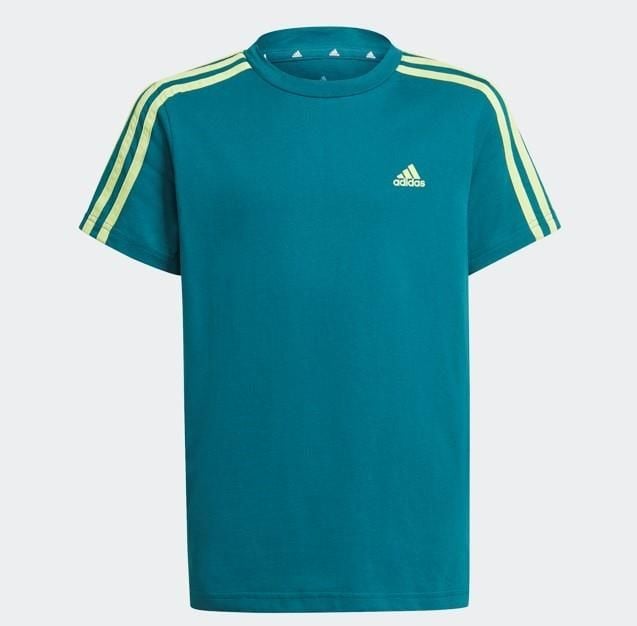 adidas LEGACY TEAL/PULSE LIME çocuk t-shirt HE9304