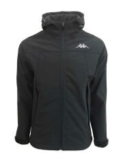 Kappa Kapüşonlu Soft Shell Erkek Mont Ceket Valdo - 303HL90