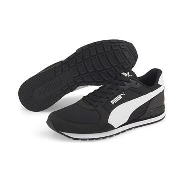 PUMA ST RUNNER V3 MESH ERKEK SİYAH ERKEK GÜNLÜK SPOR AYAKKABI - 384640-01