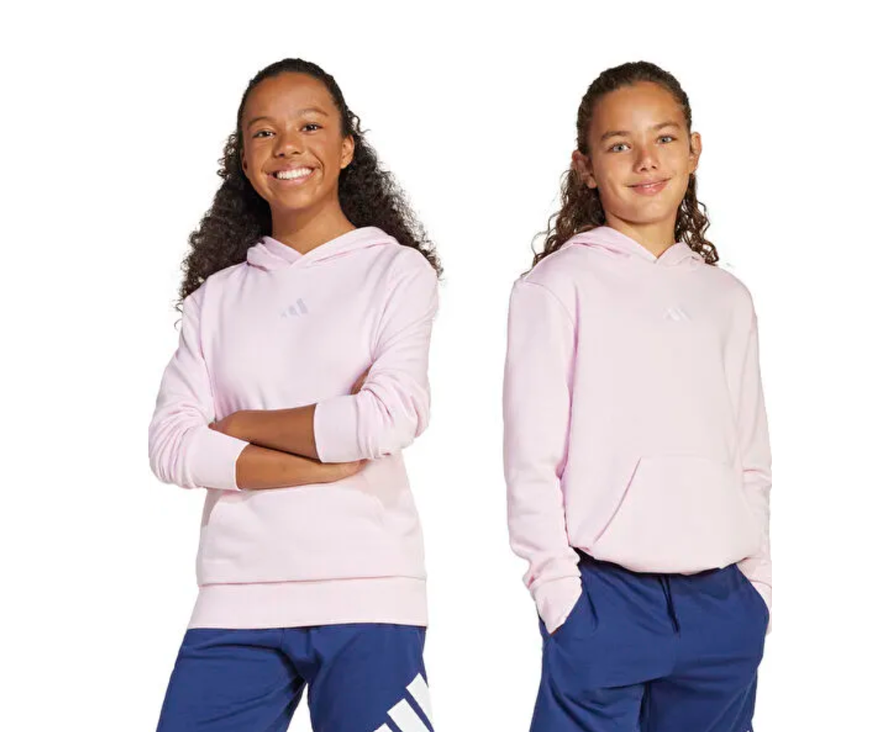 Adidas Pembe Kız Çocuk Sweatshirt JC9773