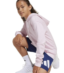 Adidas Pembe Kız Çocuk Sweatshirt JC9773