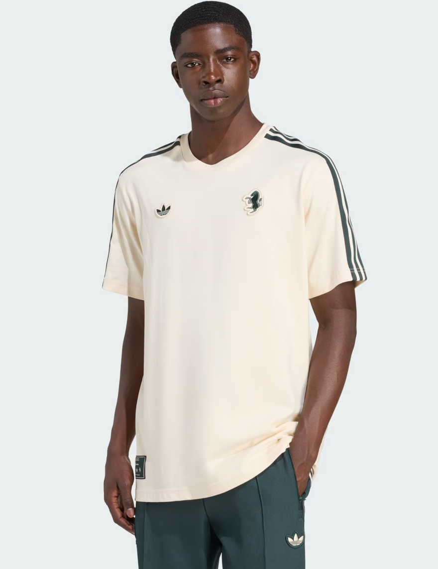 adidas E Juventus Terrace Icon Erkek T-Shirt Krem JM9453JM9453