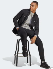 adidas Essentials Black Erkek Alt Eşofman HA4342