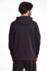 Lotto Sweatshirt Erkek Siyah-trng Iı Sweat Fz Hd Ft-rR9300