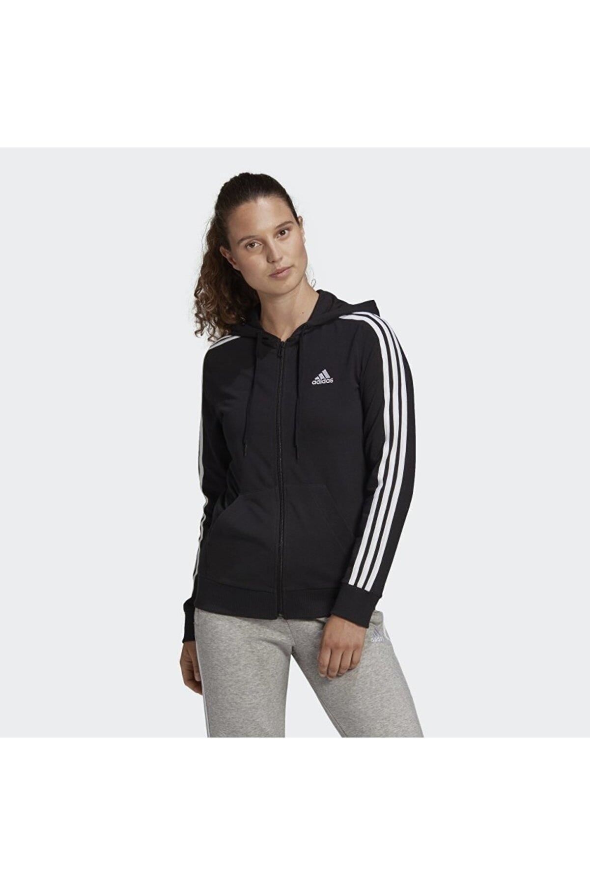 adidas Kadın Kapüşonlu Sweatshirt Gl0798