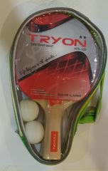 TRYON Mts-100  2 Yıldız Masa Tenisi Raket Seti