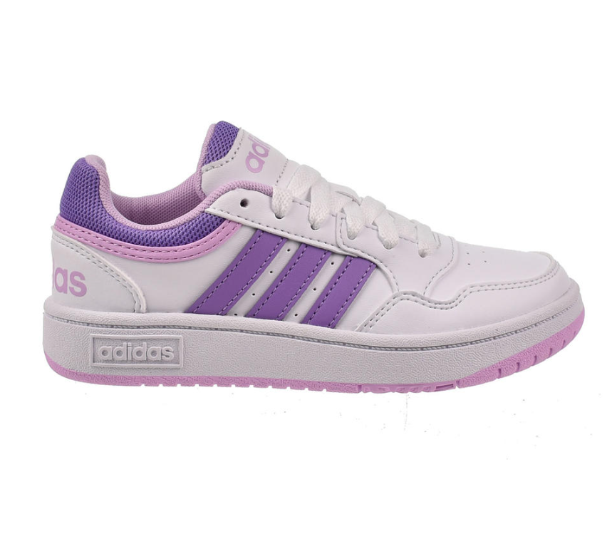 Adidas Hoops 3.0 C  Çocuk Ayakkabısı Beyaz-Mor IG3832