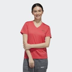 Adidas FL3629 W D2M SOLID T Kadın T-Shirt