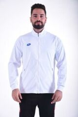 Lotto Sweatshirt Erkek Beyaz-ray Sweat Fz Camp Pl-r8982