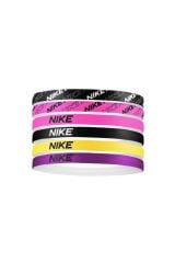 Nike N.000.2545.069.OS PRINTED HEADBANDS 6PK BLACK SAÇ İPİ BANDI