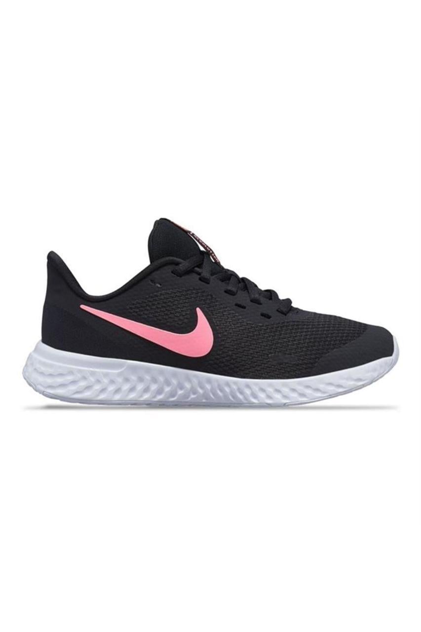 Nike Revolution 5 (Gs) Unisex Siyah Koşu Ayakkabısı BQ5671-002