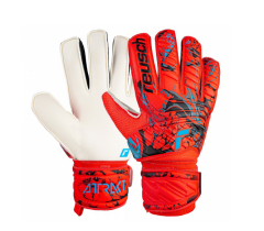Reusch Attrakt Solid kaleci eldiveni, kırmızı 5370515-3334