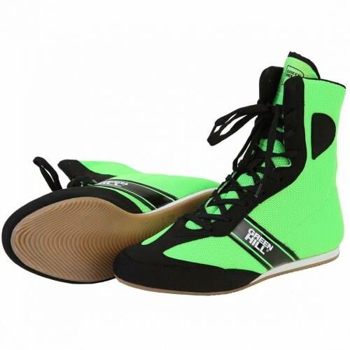 Green Hill Profesyonel Boks Ayakkabısı Fosforlu Yeşil - GHS - 5406 - 1801